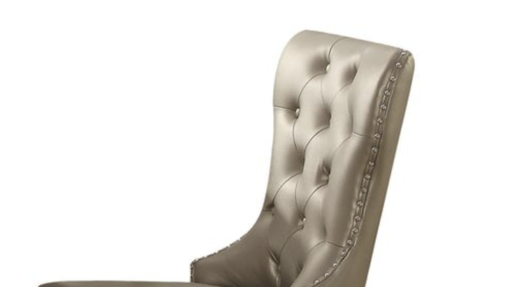 Kacela Champagne Side Chair - Elegant Dining Accent