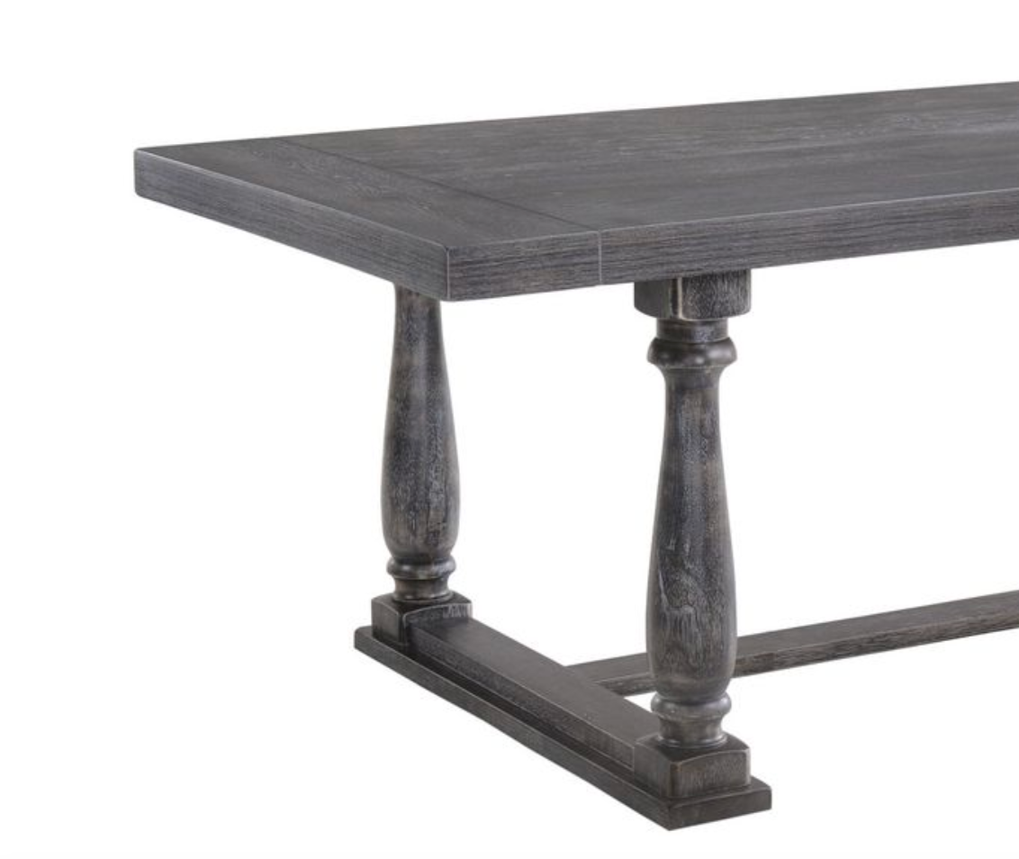 Bernard Weathered Gray Oak Dining Table - 42" Round
