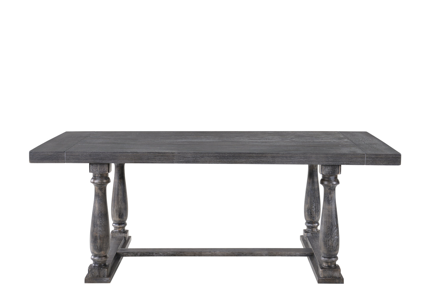 Bernard Weathered Gray Oak Dining Table - 42" Round
