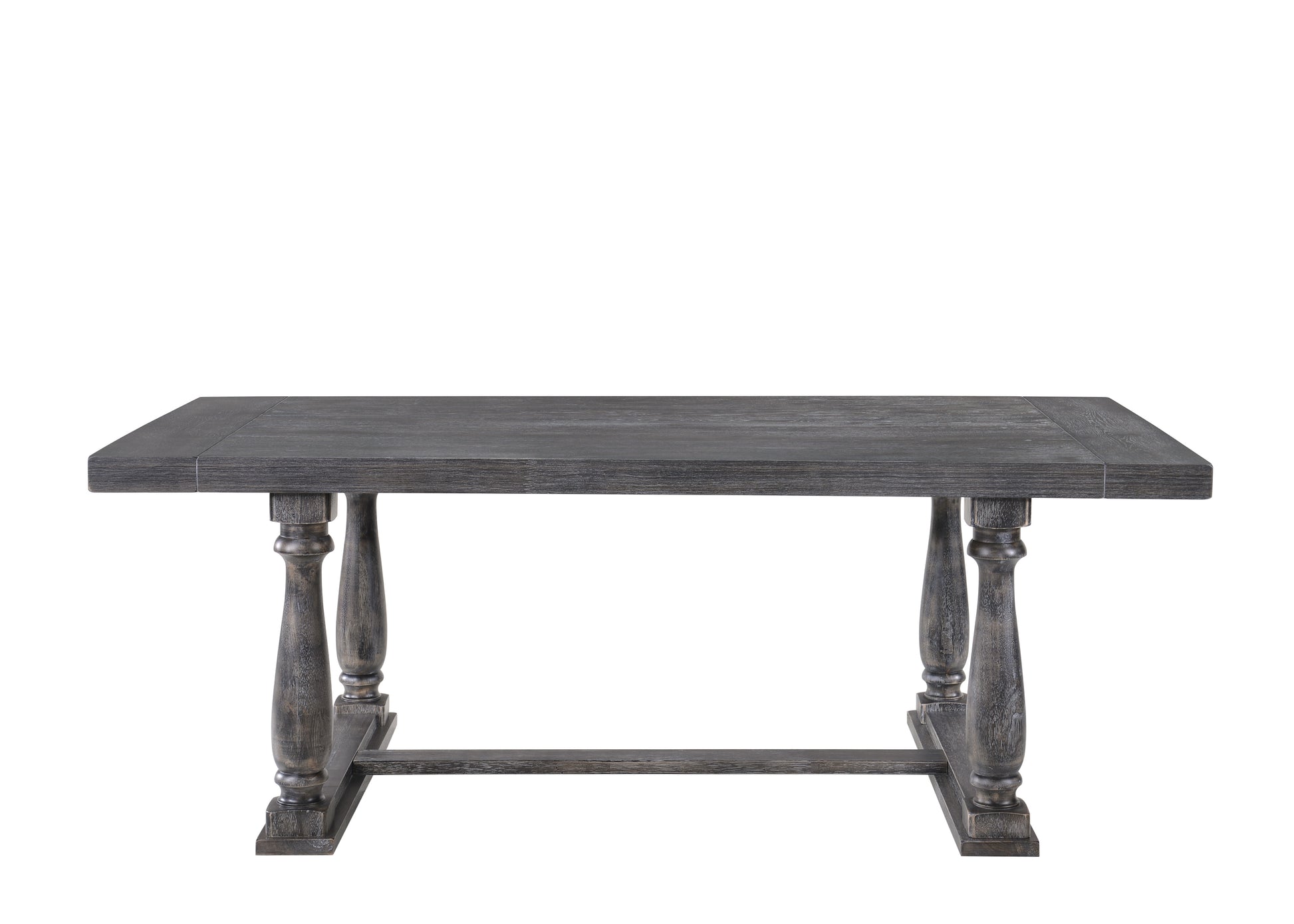 Bernard Weathered Gray Oak Dining Table - 42" Round