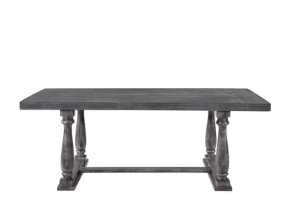 Bernard Weathered Gray Oak Dining Table - 42" Round