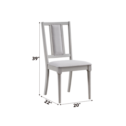 Marta Beige Side Chair Set - 2 Chairs Dining