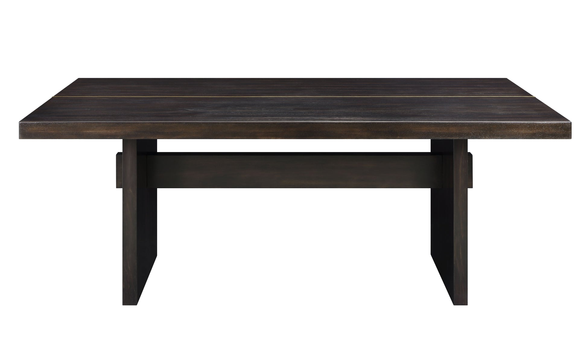 Jaramillo Dining Table - Espresso, Gold Finish