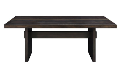 Jaramillo Dining Table - Espresso, Gold Finish