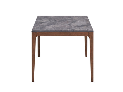Walnut Engineered Stone Dining Table - 63" Round