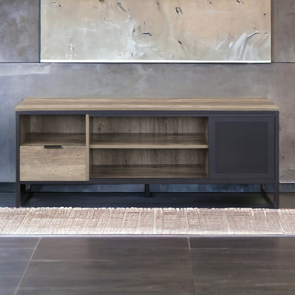 Nantan Rustic Oak TV Stand - Storage & Display