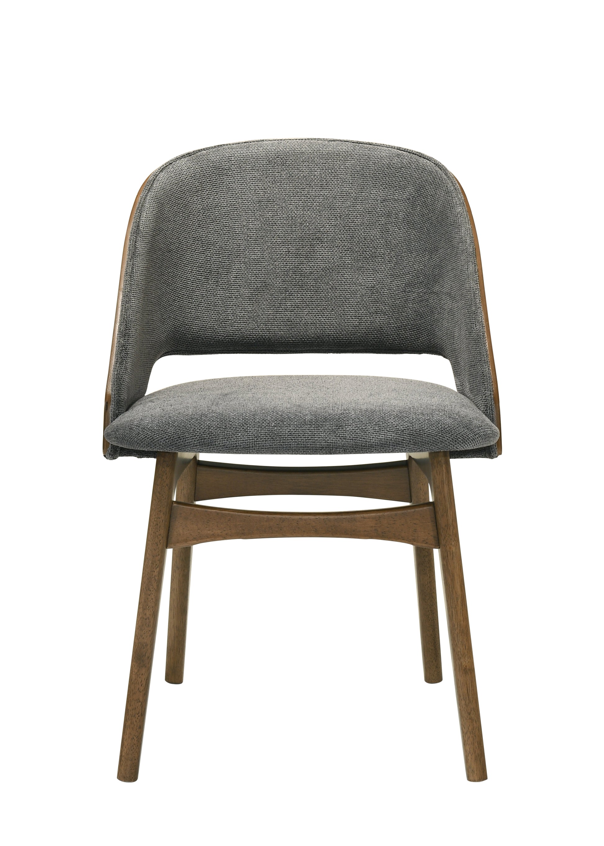 Gray Walnut Side Chairs Set of 2 - Dining Room Seating