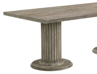 Gray Dining Table - 84" Rectangular Table