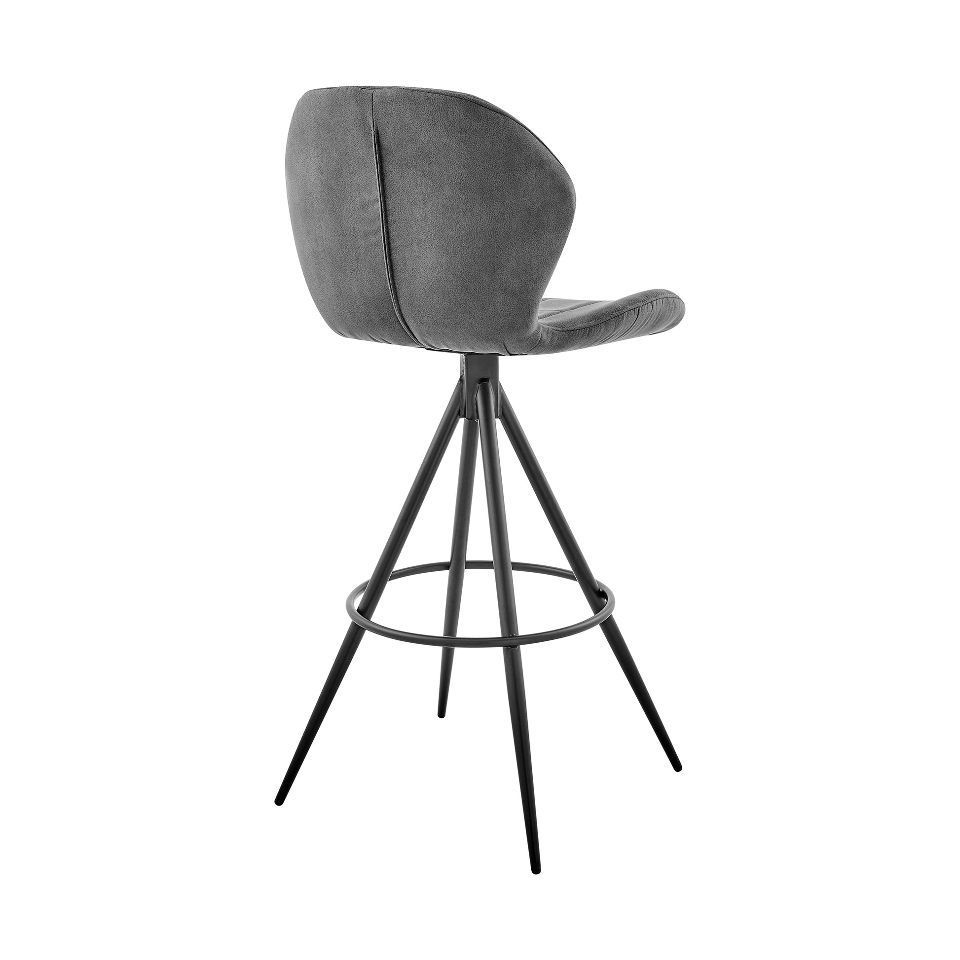 Charcoal Bar Stools - 26 Inch Swivel Height