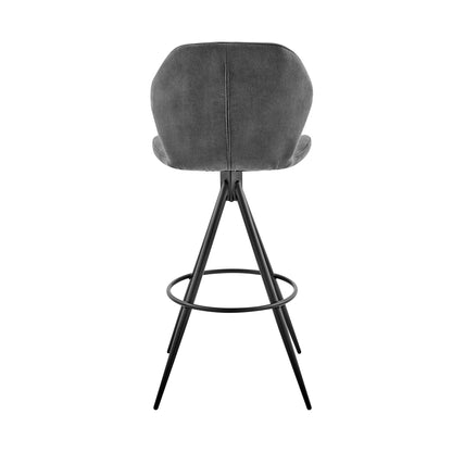 Charcoal Bar Stools - 26 Inch Swivel Height