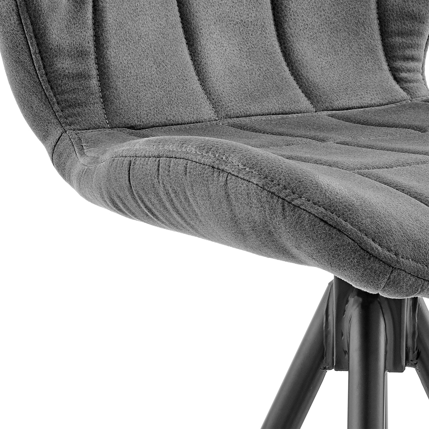 Charcoal Bar Stools - 26 Inch Swivel Height