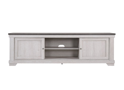Beige Brown Wood TV Stand 60-70 Inch Entertainment Console