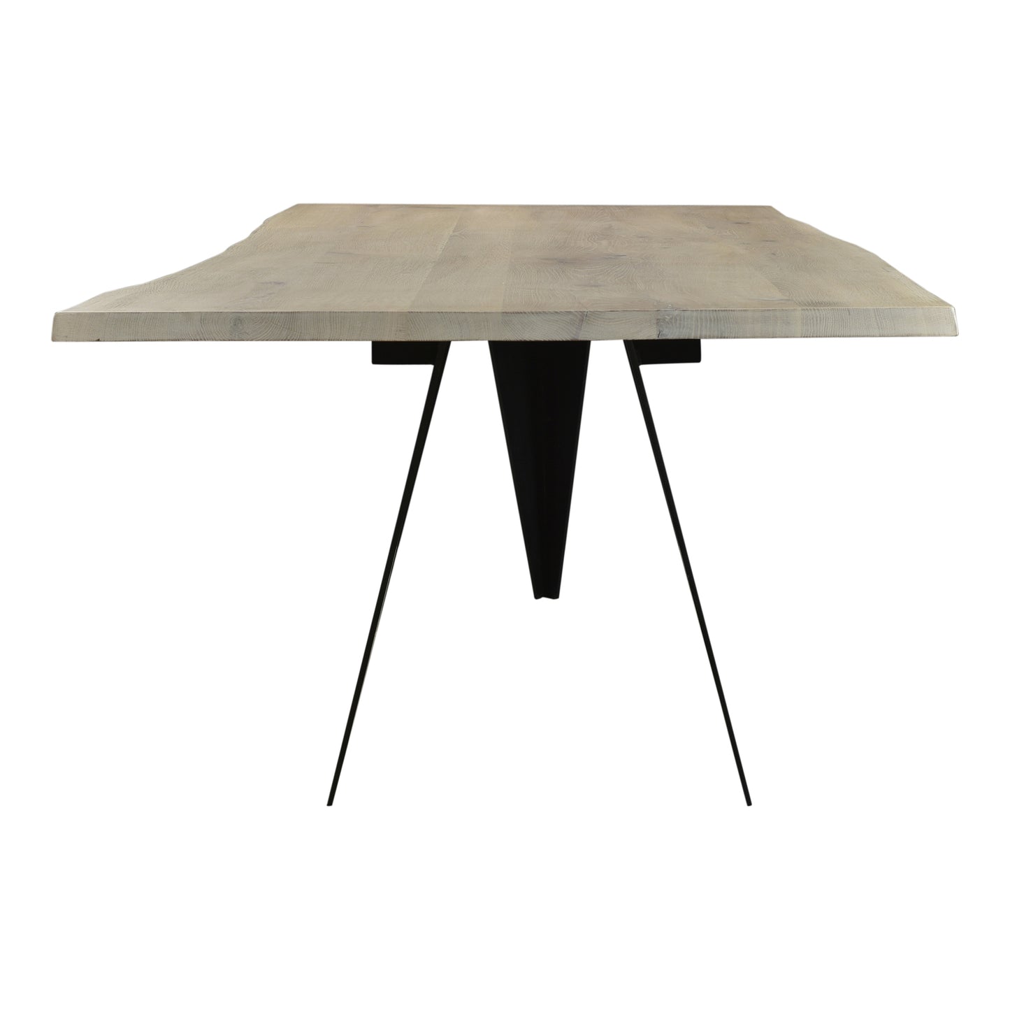 Bird Dining Table - Natural Wood & Iron