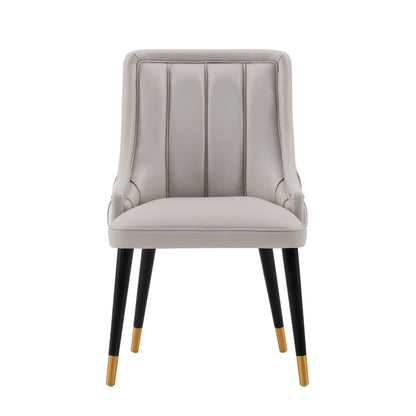 Dining Chair in Light Gray