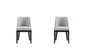 Dining Chair - Set of 2 in Stone Gray