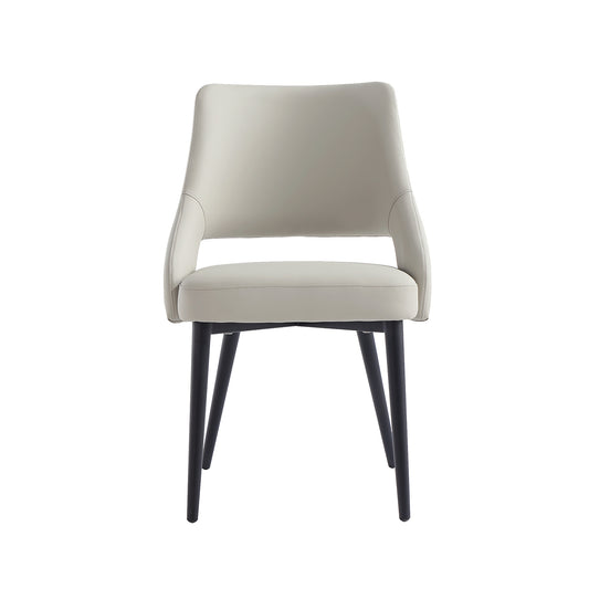 Dining Chair in Stone Gray