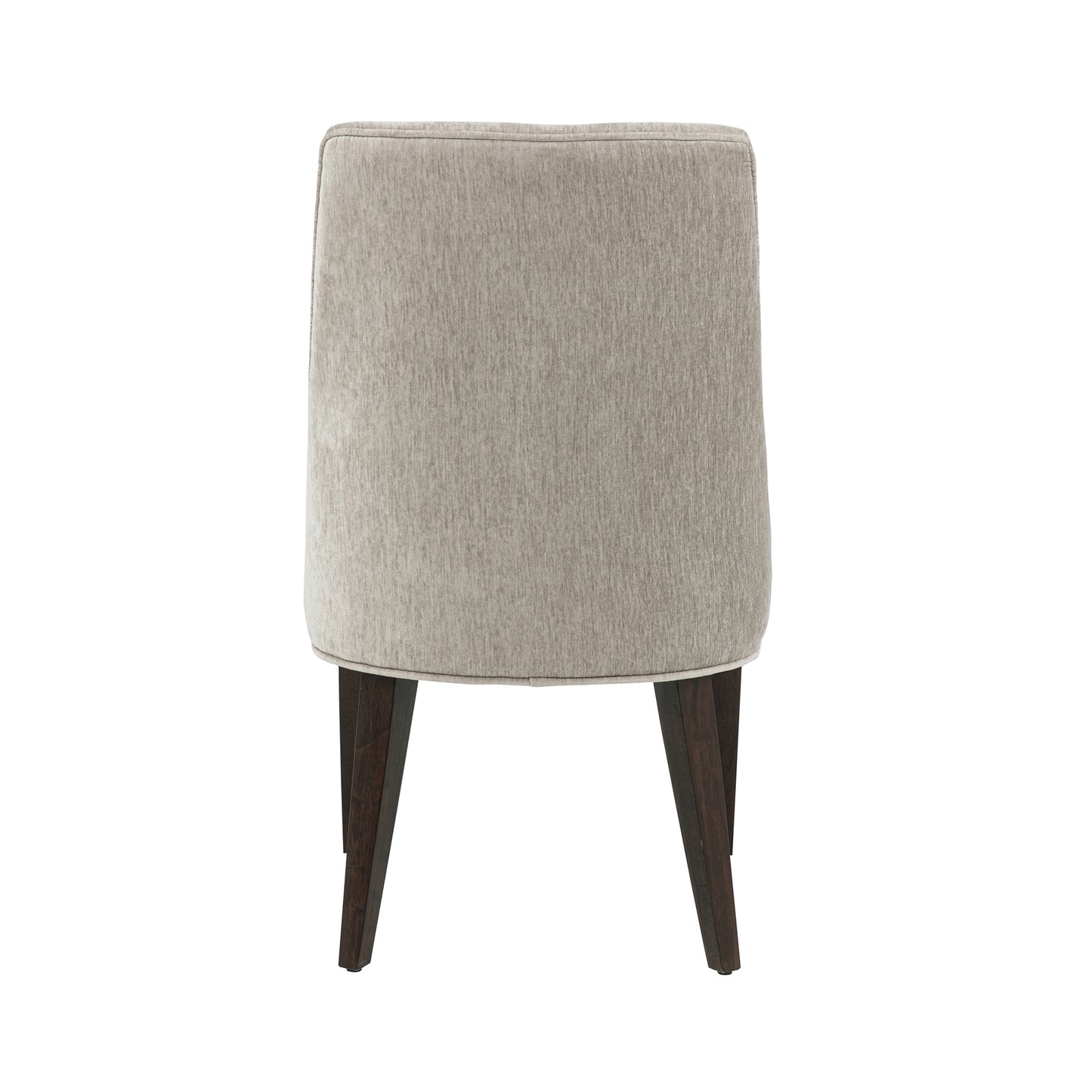 Taupe Rubber Wood Dining Chairs - Set of 2
