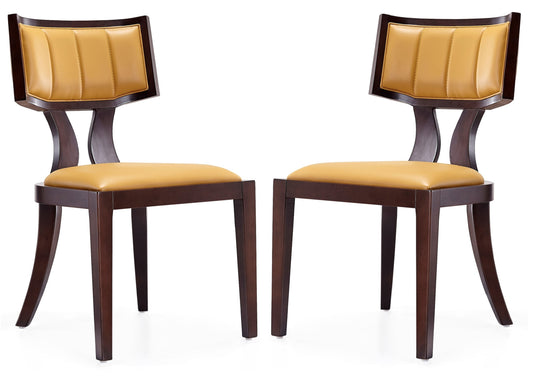 Dining Chair - Set of 2 in Camel