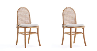 Dining Chair - Set of 2 in Oatmeal