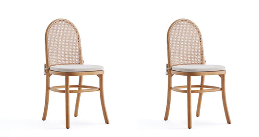 Dining Chair - Set of 2 in Oatmeal