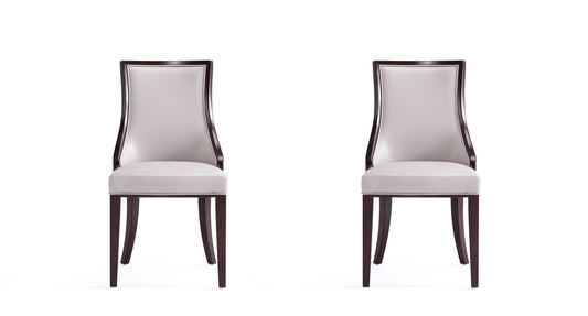 Dining Chair - Set of 2 in Light Gray