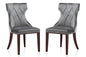 Dining Chair - Set of 2 in Gray