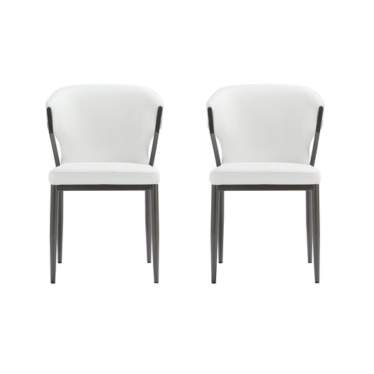 Dining Chair - Set of 2 in White
