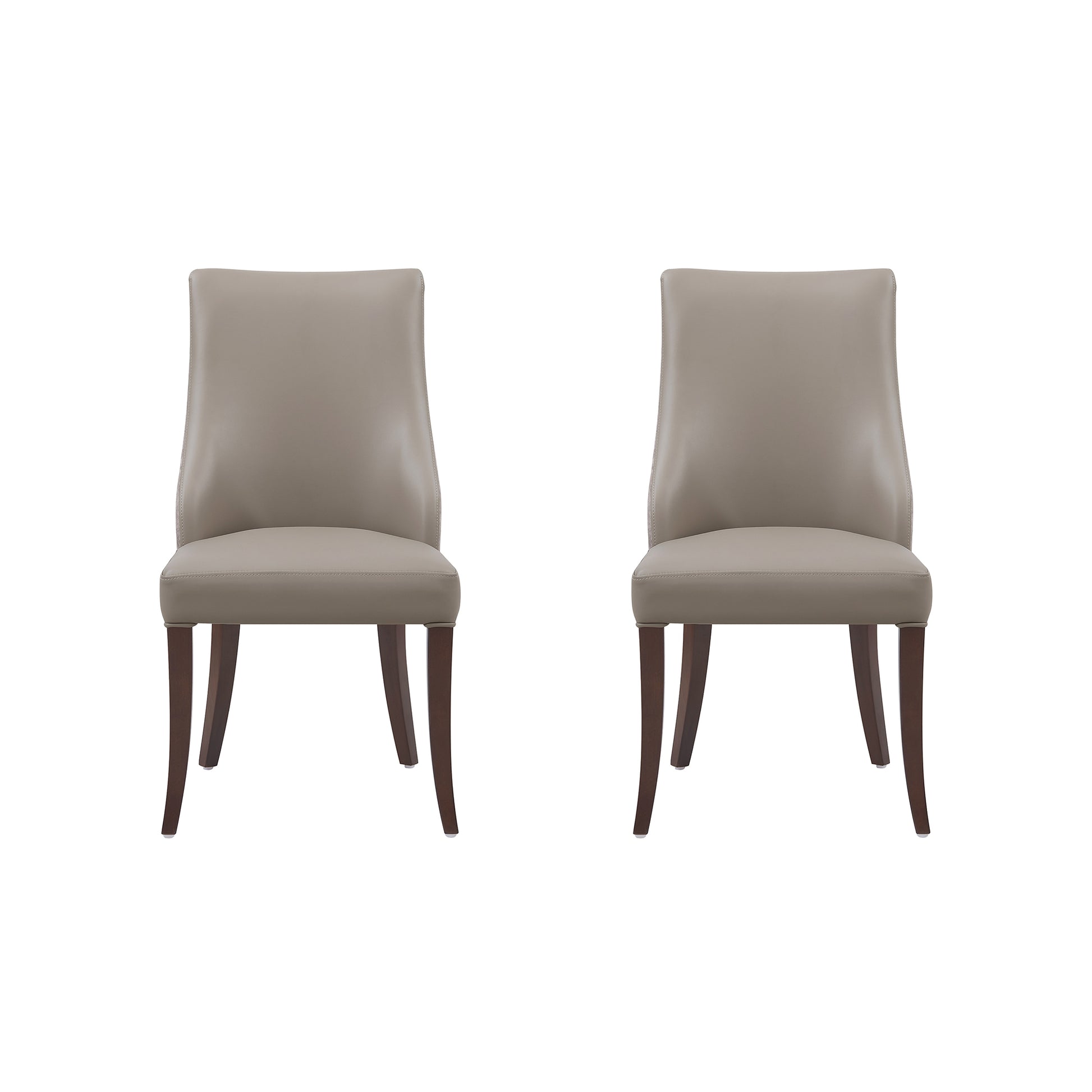 Dining Chair - Set of 2 in Taupe