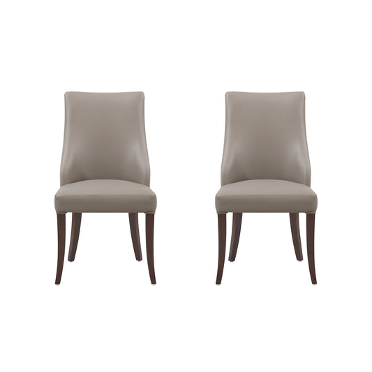 Dining Chair - Set of 2 in Taupe