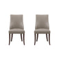 Dining Chair - Set of 2 in Taupe