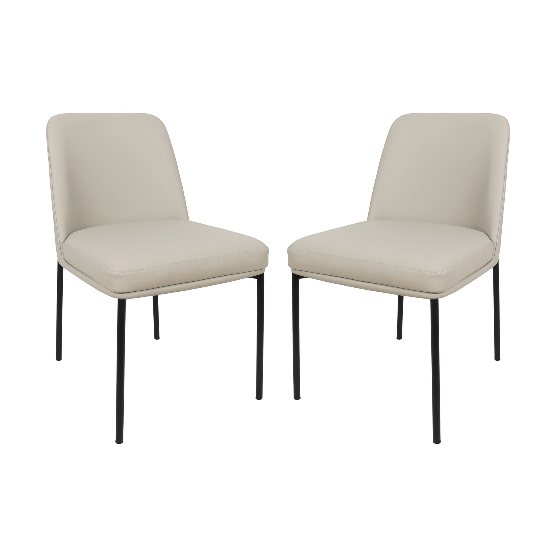 Side Chair - Set of 2 in Stone Gray