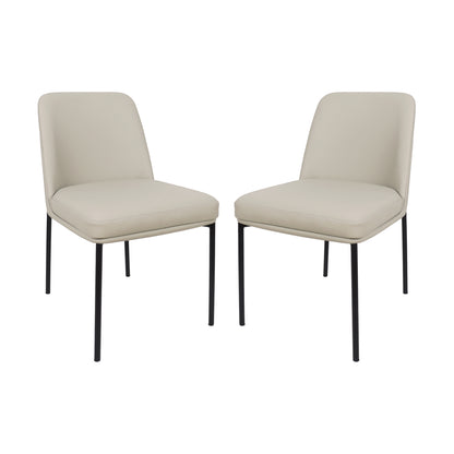 Side Chair - Set of 2 in Stone Gray