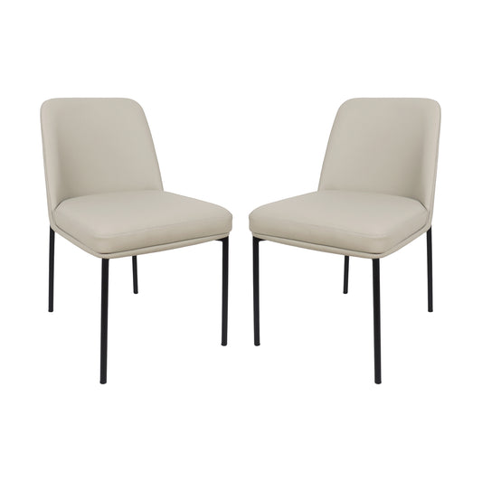 Side Chair - Set of 2 in Stone Gray