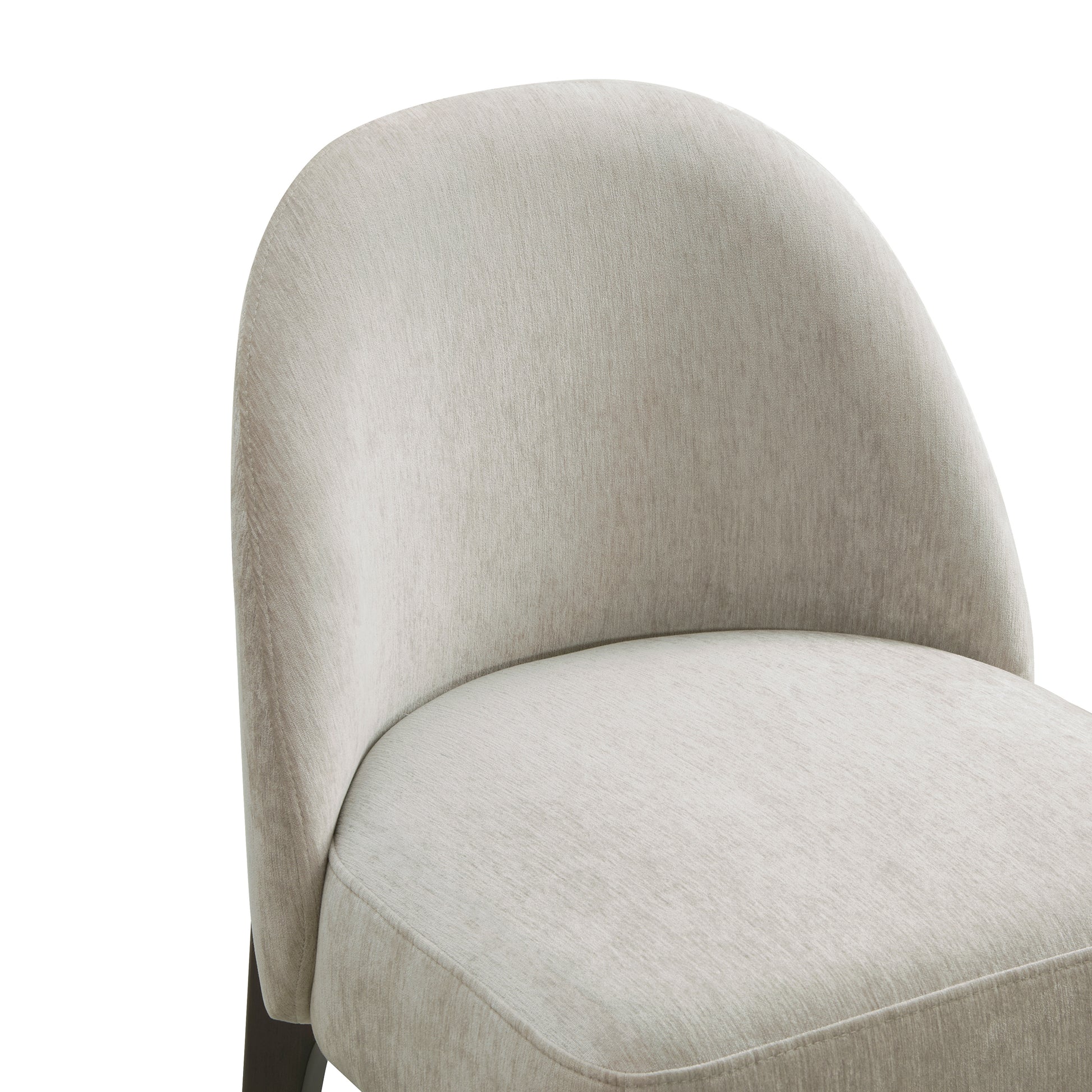 Taupe Wood Side Chair - Set of 2 Dining Chairs