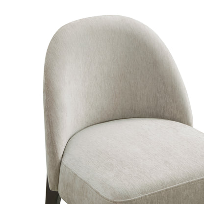 Taupe Wood Side Chair - Set of 2 Dining Chairs