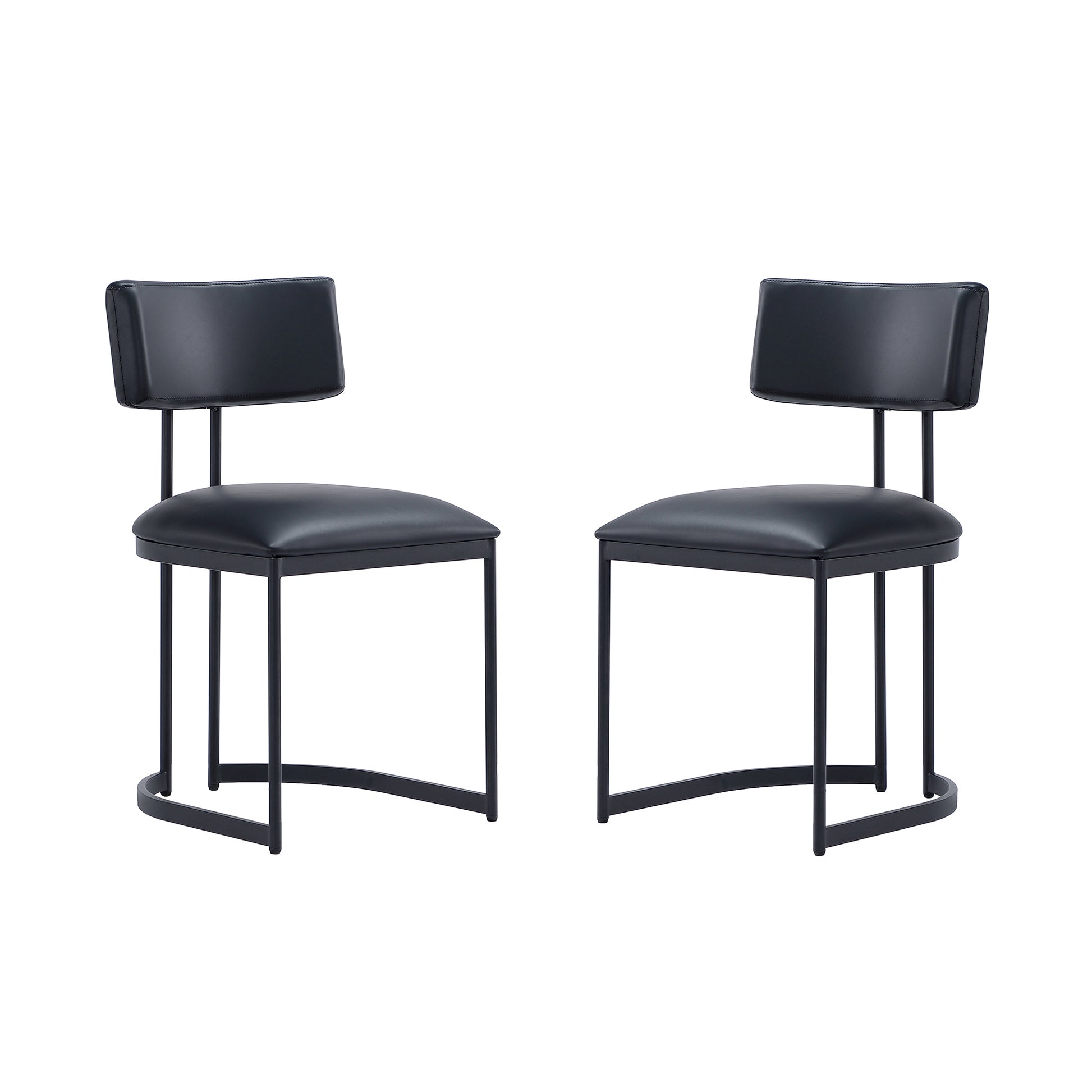 Side Chair - Set of 2 in Black