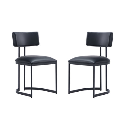 Side Chair - Set of 2 in Black