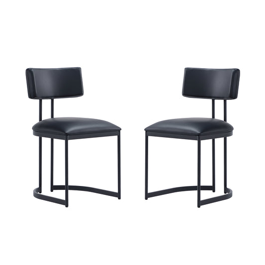 Side Chair - Set of 2 in Black