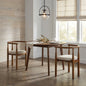 Modern dining chair,kitchen chair with solid wood legs, Dining Chairs for Home Bar/Restaurant and Dining Room,Set of 2,Walnut