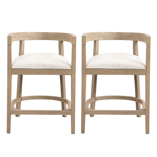 Rubberwood Counter Stool (Set of 2)