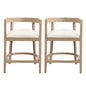 Rubberwood Counter Stool (Set of 2)