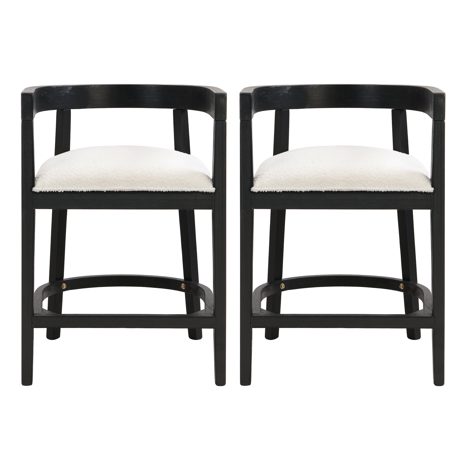 Rubberwood Counter Stool (Set of 2)