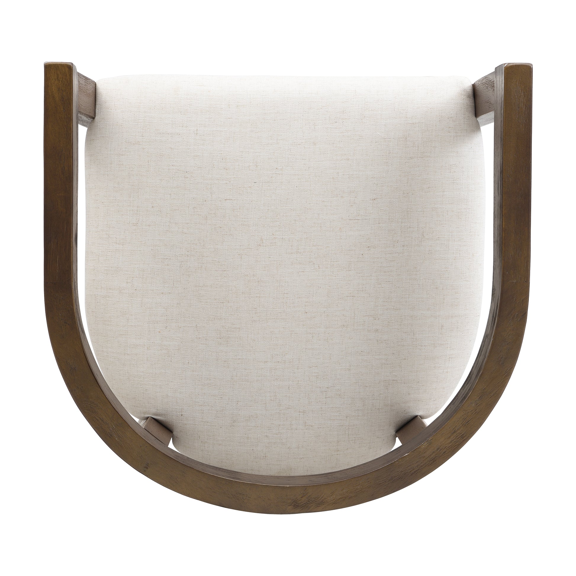 Modern Beige Rubberwood Counter Stools for Dining Room