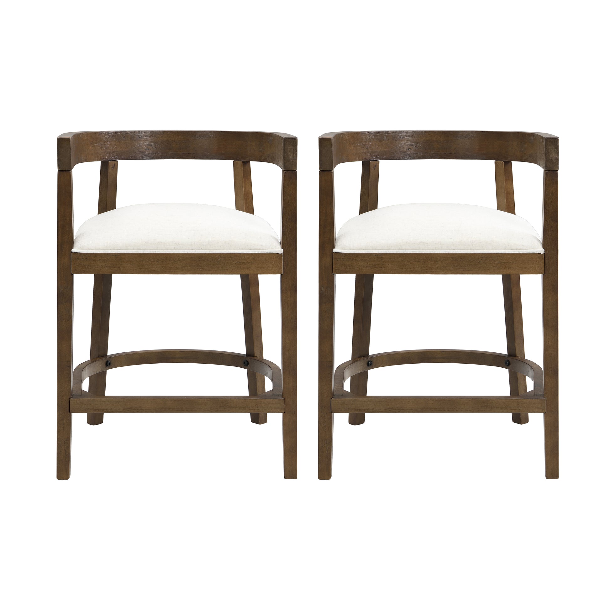 Rubberwood Counter Stool (Set of 2)