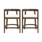 Rubberwood Counter Stool (Set of 2)