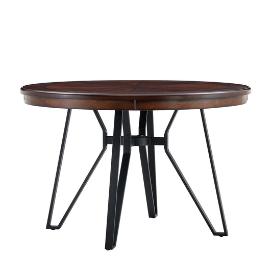 Round Dining Table (Brown)