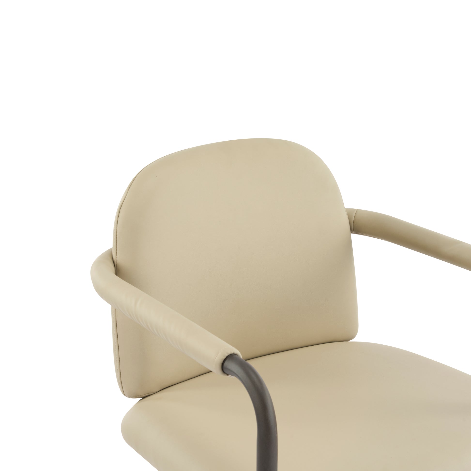 Espresso Iron Frame Dining Chairs - Set of 2