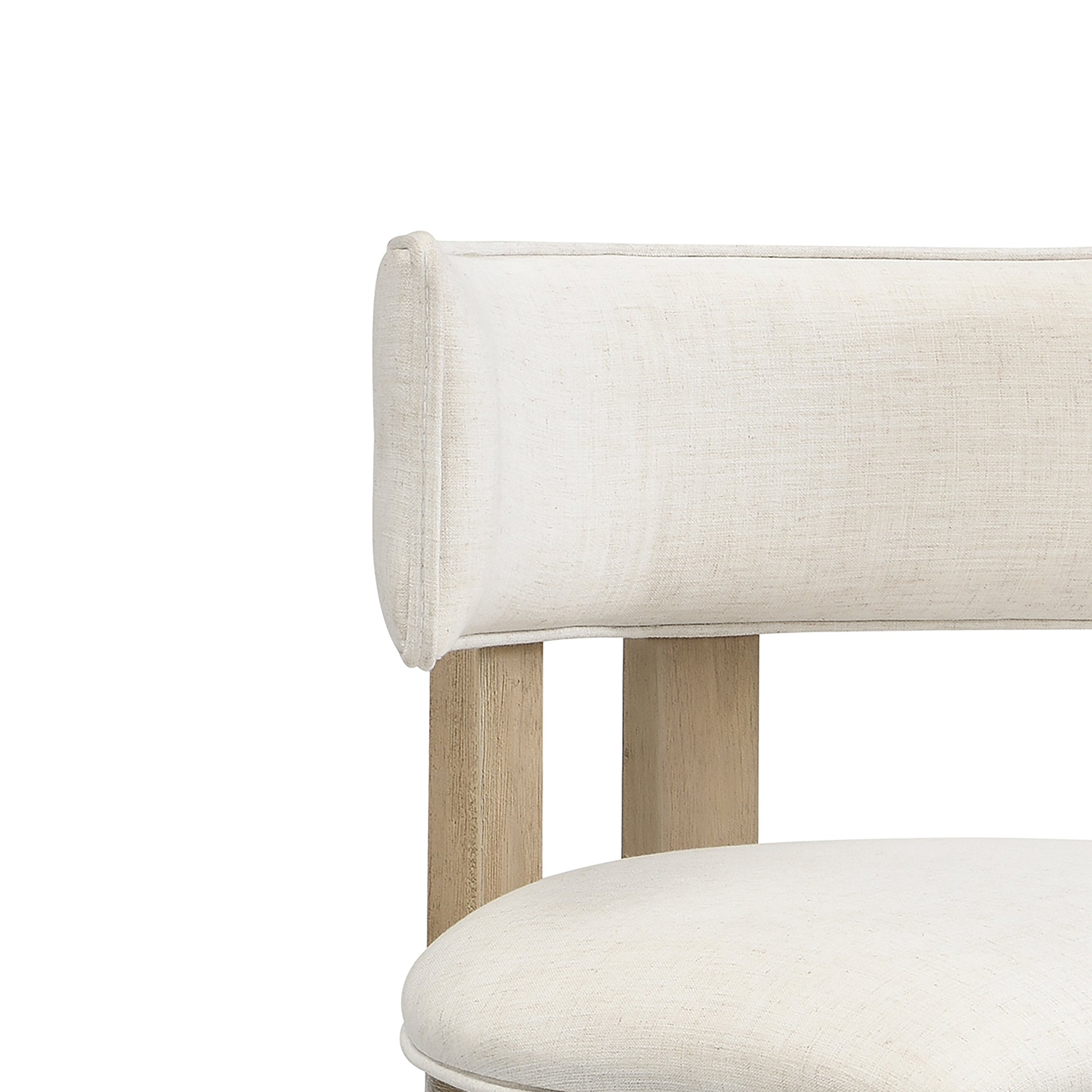 Light Ash Beige Counter Stools - Set of 2