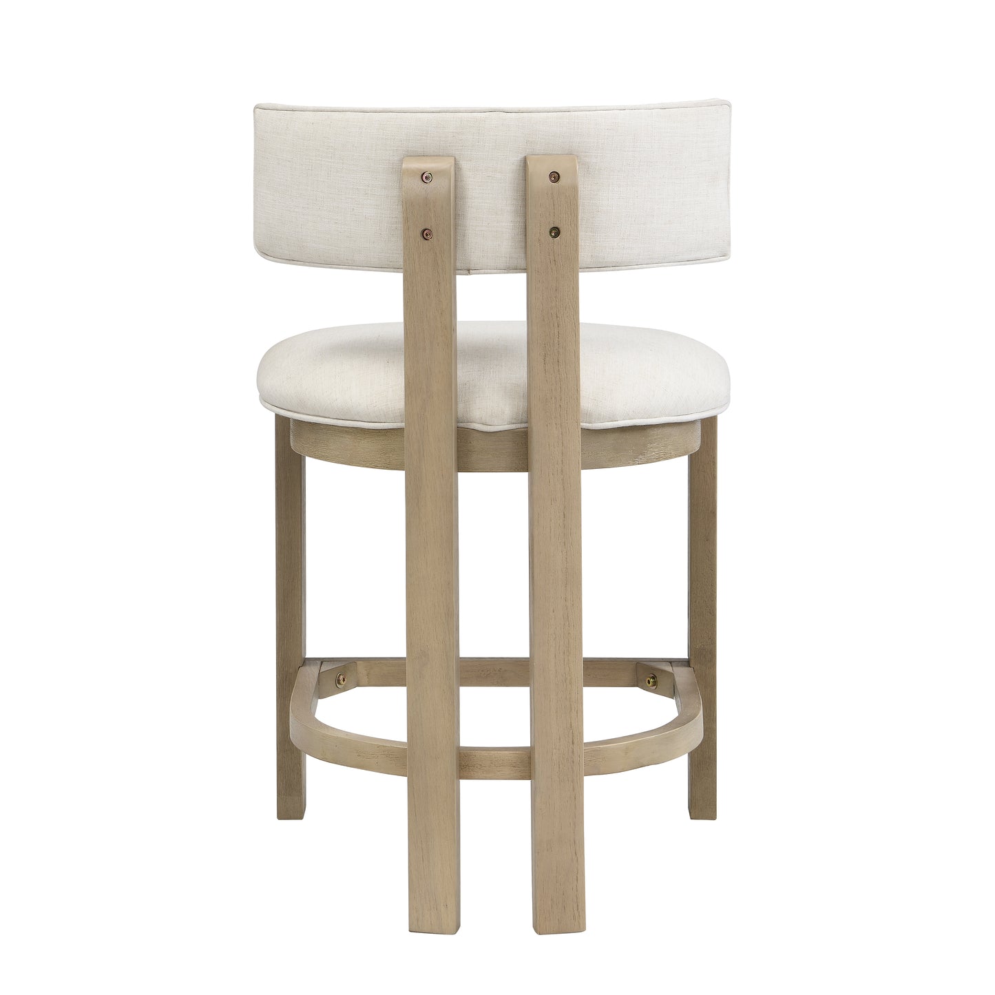 Light Ash Beige Counter Stools - Set of 2