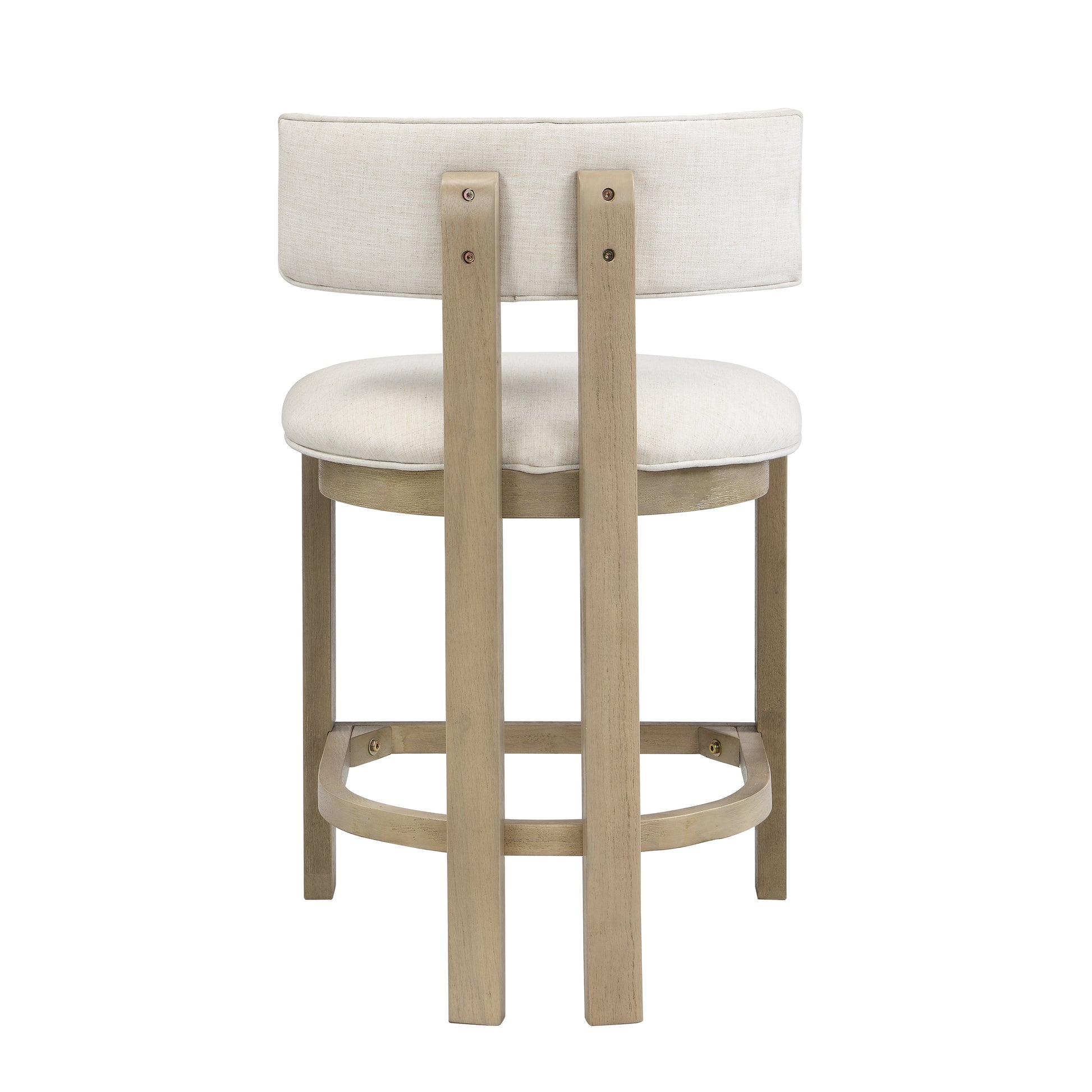 Light Ash Beige Counter Stools - Set of 2